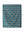 Reverse of the blanket is a stripe background made out of light blue, orange and white stripes, the crosses are in dark blue, repeated horizontally and vertically
